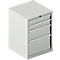 Schäfer Shop Pure SSI SCHÄFER ladekast 27-27, 4 laden, tot 200 kg, B 564 x D 572 x H 800 mm, lichtgrijs/lichtgrijs