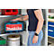 Schäfer Shop Pure Stahlschrank, aus Stahl, 4 Böden, 5 OH, abschließbar, B 1200 x T 400 x H 1935 mm, Lichtgrau RAL 7035