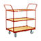 Schäfer Shop Pure tafelwagen met 3 legborden, 1086 x 500 x 1032 mm