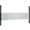 Schäfer Shop Pure Tischaufbau für Arbeitstische AST31, 2 x Aufbausäulen, 1 x Lochwand, B 2000 x H 1035 mm, Stahl, anthrazitgrau/lichtgrau