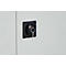 Schäfer Shop Pure Universalschrank, 5 OH, 4 Fachböden, abschließbar, B 800 x T 400 x H 1935 mm, Stahl, weißaluminium RAL 9006/weißaluminium RAL 9006