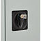 Schäfer Shop Pure universele kast, 5 OH, 4 legborden, afsluitbaar, staal, lichtgrijs RAL 7035 + 60 Schäfer Shop Select ordners