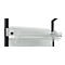 Schäfer Shop Pure Verstellboden für AST31 Tischaufbau, bis 30 kg, B 2000 x T 400 x H 120 mm, Stahl, lichtgrau