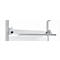 Schäfer Shop Pure Verstellboden für AST31 Tischaufbau, bis 30 kg, B 2000 x T 400 x H 120 mm, Stahl, weißaluminium