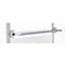 Schäfer Shop Pure Verstellboden für AST31 Tischaufbau, bis 30 kg, B 2000 x T 400 x H 120 mm, Stahl, weißaluminium