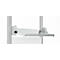 Schäfer Shop Pure Verstellboden für AST31 Tischaufbau, bis 30 kg, B 750 x T 400 x H 120 mm, Stahl, lichtgrau