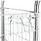 Schäfer Shop Select 213 Premium platformwagen met netframe, tot 370 kg, randbescherming, rubberen mat, zwart/rood