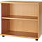 Schäfer Shop Select Anstellregal, aus Holz, 2 Fachböden, B 800 mm x T 421 x H 750 mm, Buche