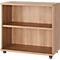 Schäfer Shop Select Anstellregal, aus Holz, 2 Fachböden, B 800 mm x T 421 x H 750 mm, Kirsche-Romana