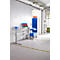 Schäfer Shop Select Arbeitstisch, elektrisch höhenverstellbar, Rechteck, C-Fuß, B 1600 x T 800 x H 725-1185 mm, lichtgrau/weißaluminium 