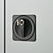 Schäfer Shop Select archiefkast, afsluitbaar, hoogte 1585 mm, breedte 950 mm, lichtgrijs
