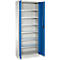 Schäfer Shop Select Armario de material MSI 2409, acero, 6 baldas, An 950 x P 400 x Al 1935 mm, gris claro/azul celeste 