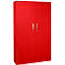 Schäfer Shop Select Armario de puertas batientes MS iCOLOUR, acero, 5 alturas de archivo, An 1200 mm, rojo RAL 3020