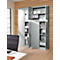 Schäfer Shop Select armario superior, con cerradura, altura 800 mm, anchura 950 mm, gris claro RAL 7035