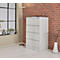 Schäfer Shop Select Armoire à dossiers suspendus, 2 rangées, cadre fermé, L 780 x P 580 x H 1365 mm + 50 dossiers suspendus, gratuits