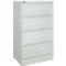 Schäfer Shop Select Armoire à dossiers suspendus MS iCONOMY, acier, 2 rangées, cadre ouvert, l. 780 mm, argent alu RAL 9006