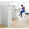 Schäfer Shop Select Armoire à dossiers suspendus MS iCONOMY, cadre ouvert, l. 780 x P 580 x H 1350 mm, gris clair RAL 7035