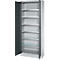 Schäfer Shop Select Armoire à matériel MSI 2409, acier, 6 tablettes, L 950 x P 400 x H 1935 mm, blanc aluminium/gris anthracite 