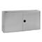 Schäfer Shop Select Armoire à poser SSI Schäfer, verrouillable, hauteur 800 mm, largeur 1200 mm, alu argent