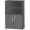 Schäfer Shop Select Armoire combinée SET UP, 4 HC, graphite/graphite 