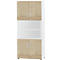Schäfer Shop Select Armoire combinée SET UP, 6 HC, coloris blanc/chêne 