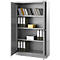 Schäfer Shop Select Armoire de classement SSI Schäfer, verrouillable, hauteur de 1585 mm, largeur 950 mm, alu argent