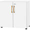 Schäfer Shop Select Armoire Start Off Wood, 2 HC, verrouillable, L 800 x P 420 x H 788 mm, bois, blanc