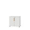 Schäfer Shop Select Armoire Start Off Wood, 2 HC, verrouillable, L 800 x P 420 x H 788 mm, bois, gris clair