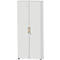 Schäfer Shop Select Armoire Start Off Wood, 6 HC, verrouillable, L 800 x P 420 x H 2240 mm, bois, gris clair