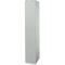 Schäfer Shop Select Armoire vestiaire, 1 compartiment L 350 mm, 5 compartiments avec 4 étagères, verrouillable, gris clair/gris clair
