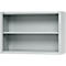 Schäfer Shop Select Aufsatzregal MS, 2 OH, B 1200 x T 400 x H 800 mm, Stahlblech, Lichtgrau