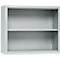 Schäfer Shop Select Aufsatzregal MS, 2 OH, B 950 x T 400 x H 800 mm, Stahlblech, Lichtgrau