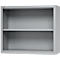 Schäfer Shop Select Aufsatzregal MS, 2 OH, B 950 x T 400 x H 800 mm, Stahlblech, Weissaluminium