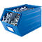 Schäfer Shop Select Bac à bec, 0,9 l, 2,5 kg, L 163 x l 102 x H 75 mm, acier, RAL 5015 (bleu ciel)