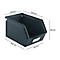 Schäfer Shop Select Bac à bec, acier, L 238 x l 149 x H 128 mm, 3,5 l, 8 kg, RAL 5008 (bleu gris)