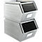 Schäfer Shop Select Bac à bec, avec barre de support, L 377 x l 211 x H 201 mm, 11,5 l, 60 kg, acier électro-galvanisé
