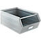Schäfer Shop Select Bac à bec, avec barre de support, L 524 x l 307 x H 201 mm, 26 l, 120 kg, acier électro-galvanisé