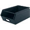 Schäfer Shop Select Bac à bec, avec barre de support, L 524 x l 307 x H 201 mm, 26 l, 120 kg, acier, RAL 5008 (bleu gris)