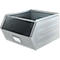 Schäfer Shop Select Bac à bec, avec barre de support, L 550 x l 458 x H 300 mm, 60 l, 130 kg, acier électro-galvanisé
