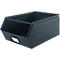 Schäfer Shop Select Bac à bec, avec barre de support, L 732 x l 459 x H 300 mm, 84 l, 180 kg, acier, RAL 5008 (bleu gris)