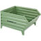 Schäfer Shop Select Bac de transport et gerbable, L 1210 x P 820 x H 610 mm, vert réséda RAL 6011, jusqu'à 1000 kg