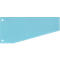 Schäfer Shop Select Bandes d'intercalaires trapézoïdales , carton, 100 p., bleu