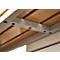 Schäfer Shop Select bank, voor kleedkamers, B 995 x D 310 x H 415 mm, lichtgrijs