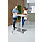 Schäfer Shop Select Beistelltisch FLEXXAS, elektrisch höhenverstellbar, ergonomisch, B 800 mm, weiss 