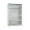 Schäfer Shop Select Bibliothèque étagères acier MS iCONOMY, 5 HC, l. 1200 x P 400 x H 1935 mm, gris clair RAL 7035