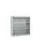Schäfer Shop Select Bibliothèque étagères MS iCONOMY, en acier, 3 HC, l. 1200 x P 400 x H 1215 mm, gris clair RAL 7035