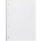Schäfer Shop Select Bloc collège, CLIP , format A4, 80 feuilles, 5 p., blanc