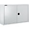 Schäfer Shop Select Bovenkast MS 8409i, B 950 x D 400 x H 800 mm, 1 legbord, staal, lichtgrijs RAL 7035/lichtgrijs RAL 7035