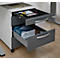 Schäfer Shop Select Büromöbelset 2-tlg. LOGIN C-Fuß Schreibtisch, B 1600 mm