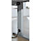 Schäfer Shop Select Büromöbelset 2-tlg. LOGIN C-Fuß Schreibtisch, B 1600 mm + Rollcontainer, 3 Schübe, Utensilienauszug, Zentralverschluss, graphit/weiß